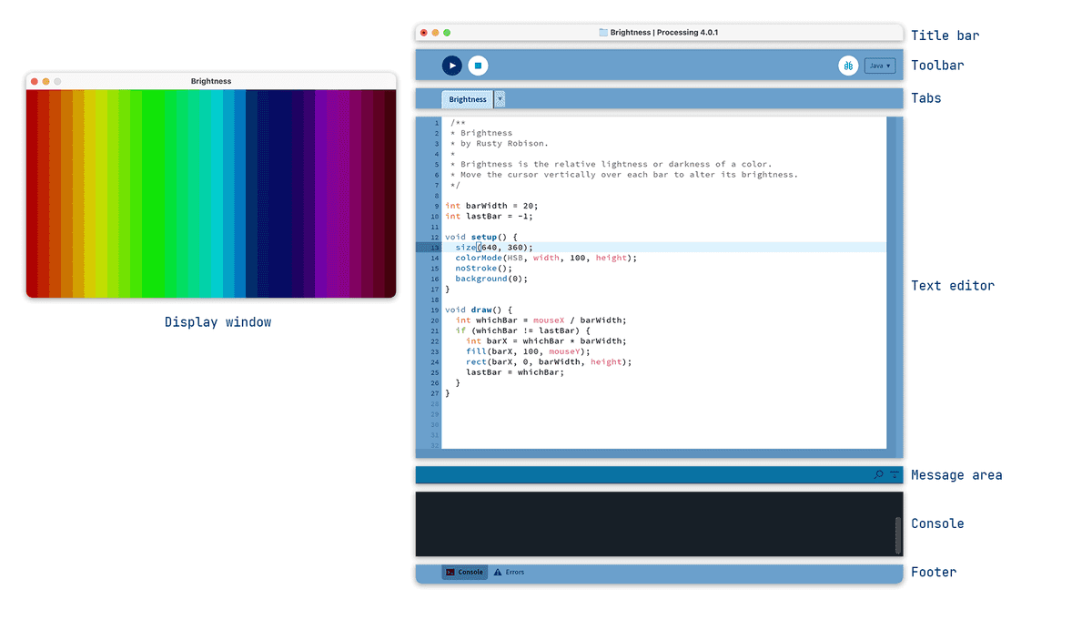 IDE Screenshot